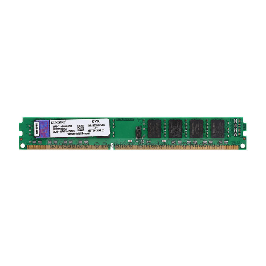 New For Kingston PC3-10600 DDR3 1333Mhz SDRAM Low density Memory KVR1333D3N9//2G