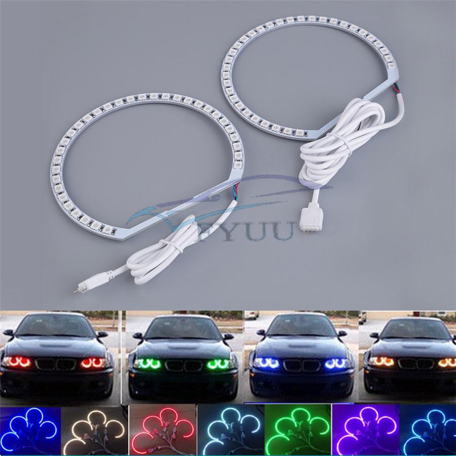 LED RGB Multi color Angel eyes For BMW E36, E46, E39, E38 in Angel Eyes -  buy best tuning parts in  store