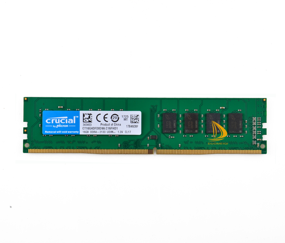 Crucial 16GB 2RX8 PC4-2133P DDR4 17000MHz 288Pin UDIMM Desktop