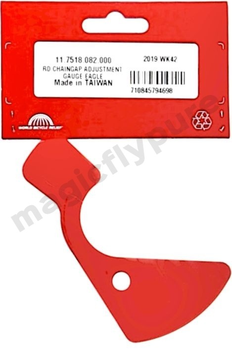 Sram Rear Derailleur Xx1 x01 Eagle Chaingap Adjustment Gage Tool Red Brand New