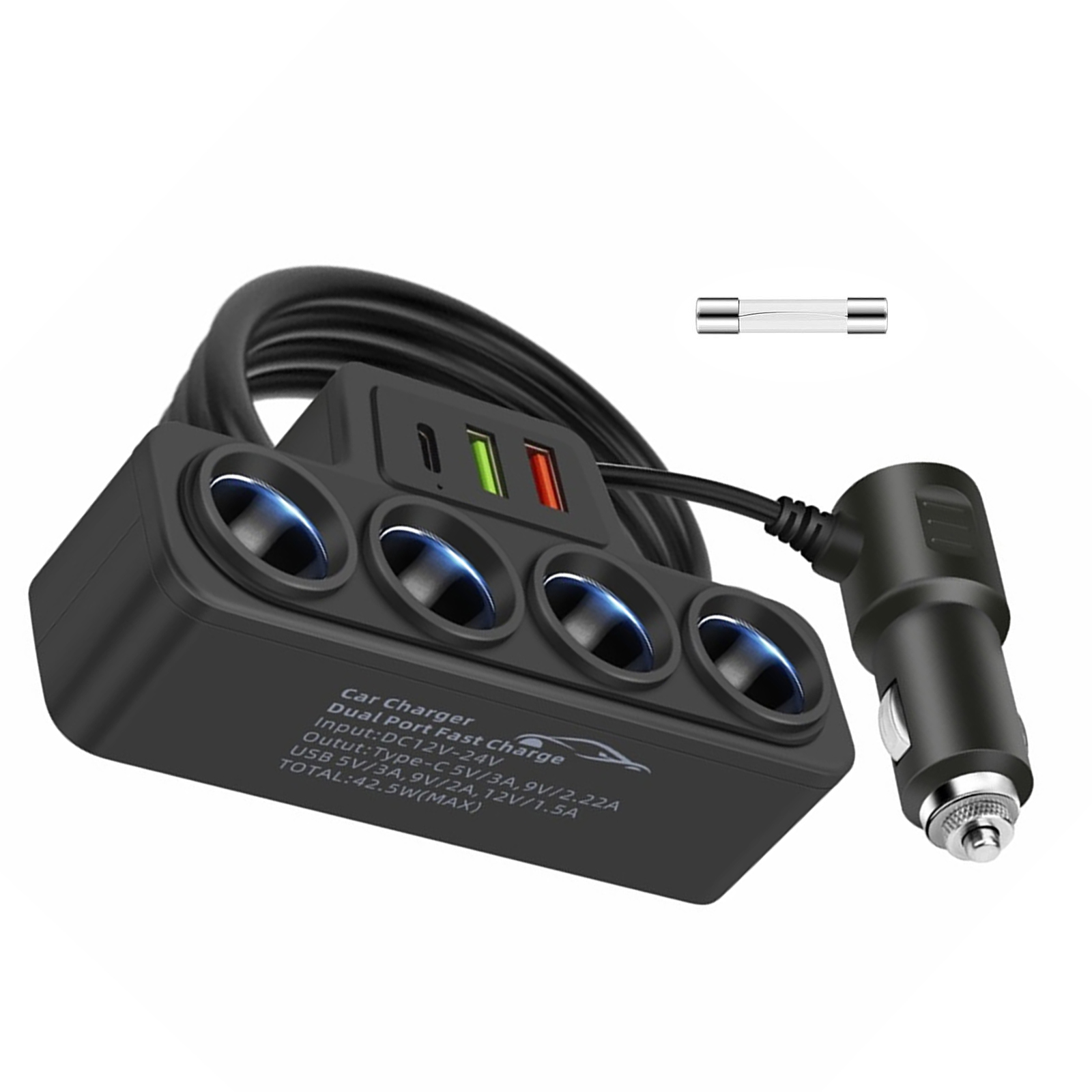 4 socket cigarette lighter adapter AliExpress Please note that this accessory does not come in individual packaging 4-socket cigarette lighter splitter, Heavy