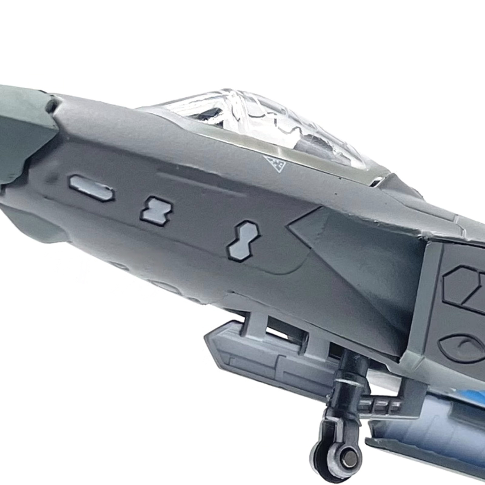 20.3cm Alloy 1/100 Chinese Air Force Chengdu J-20 Fighter Model