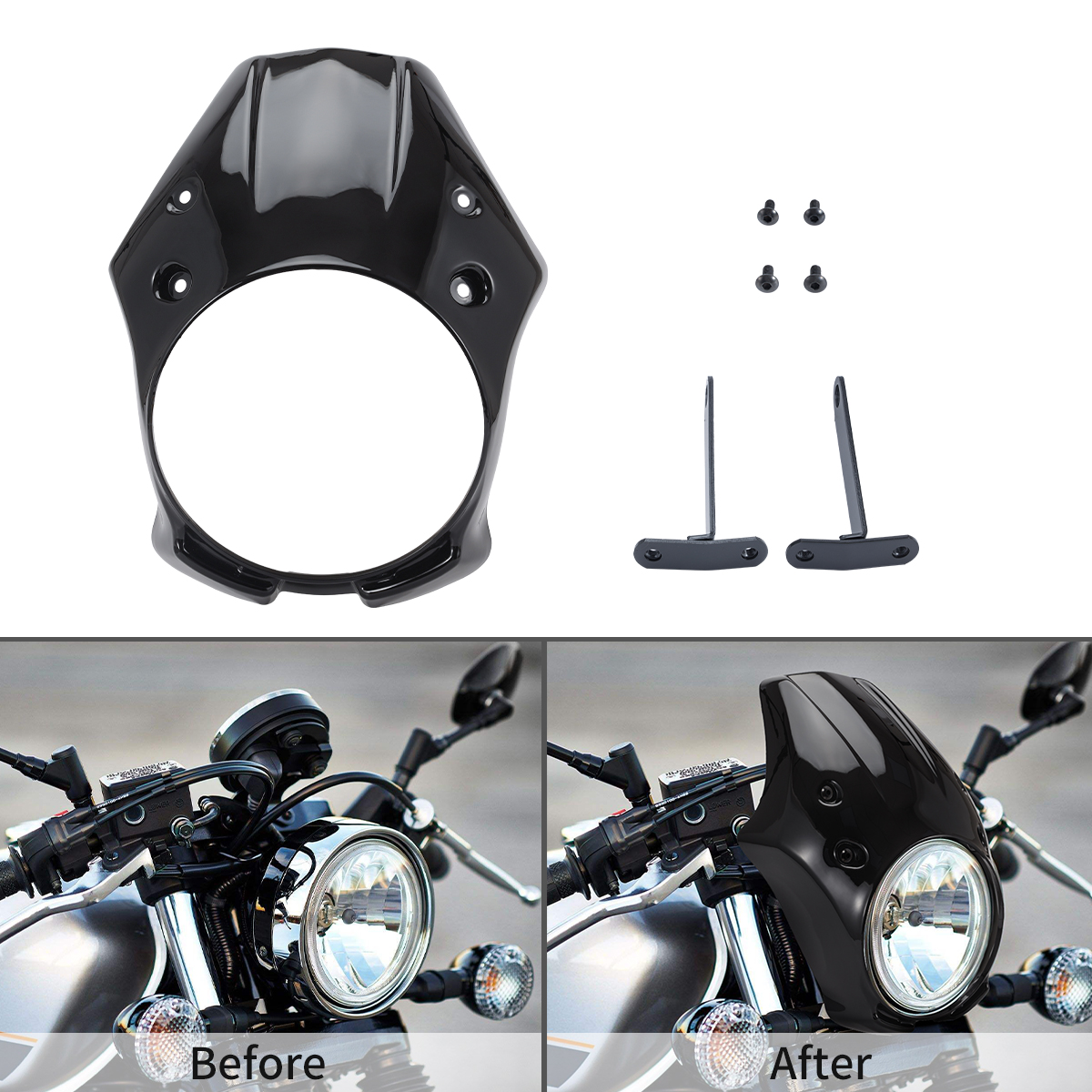 Front Headlight Fairing Windshield Cover For Yamaha BOLT XVS