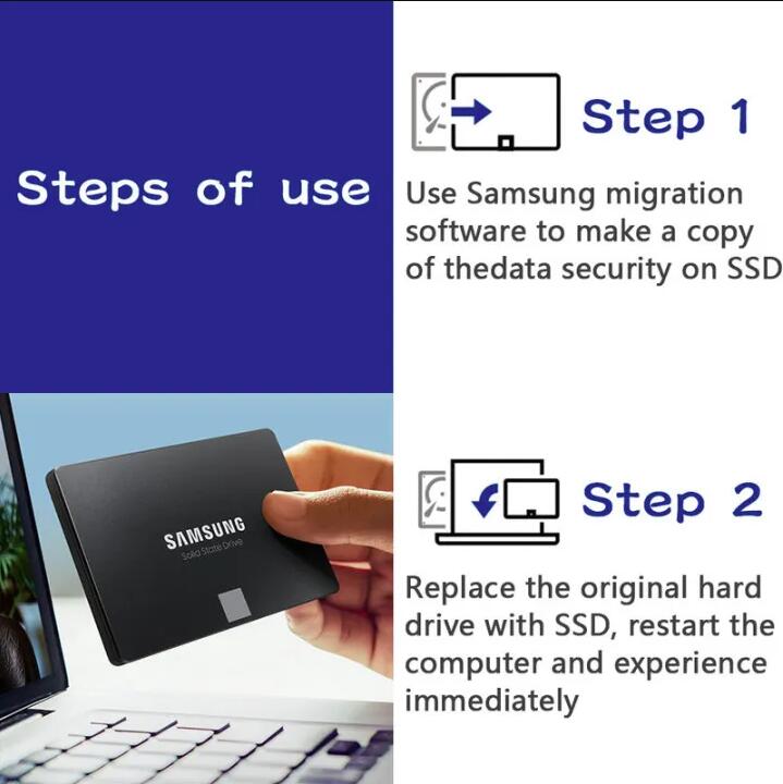 SAMSUNG SSD 870 EVO 1TB 500GB 250GB 2.5