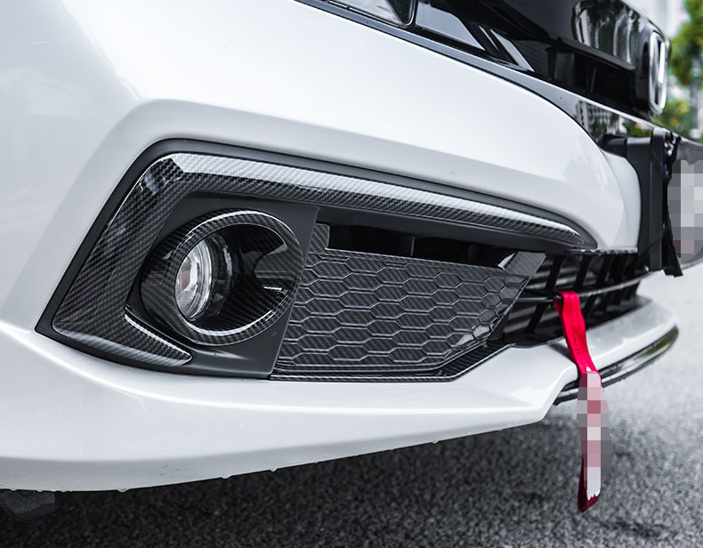 Fit For Honda Civic 20192020 Carbon Fiber Front Fog Light