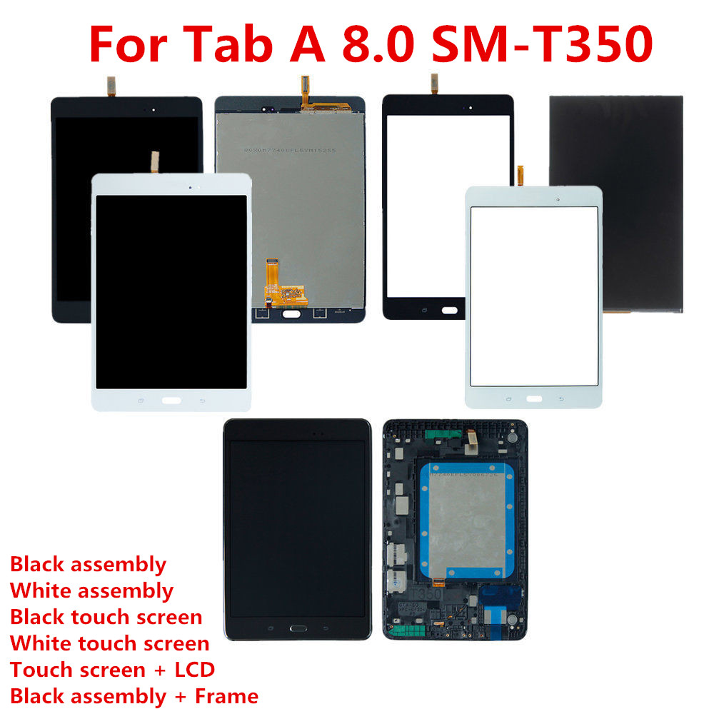 For 8/" Samsung Galaxy Tab A 8.0 SM-T350 T357 LCD Display Touch Screen Digitizer