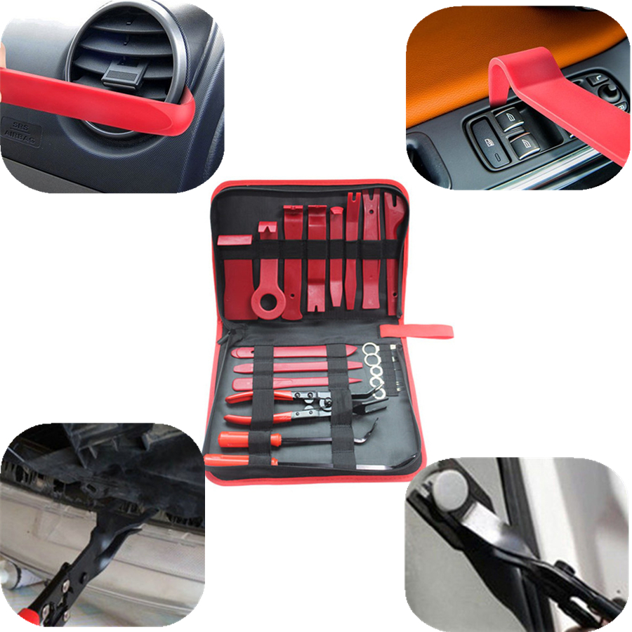 Details About 19x Car Interior Panel Removal Tool Retainer Clip Puller Light Housing Opener