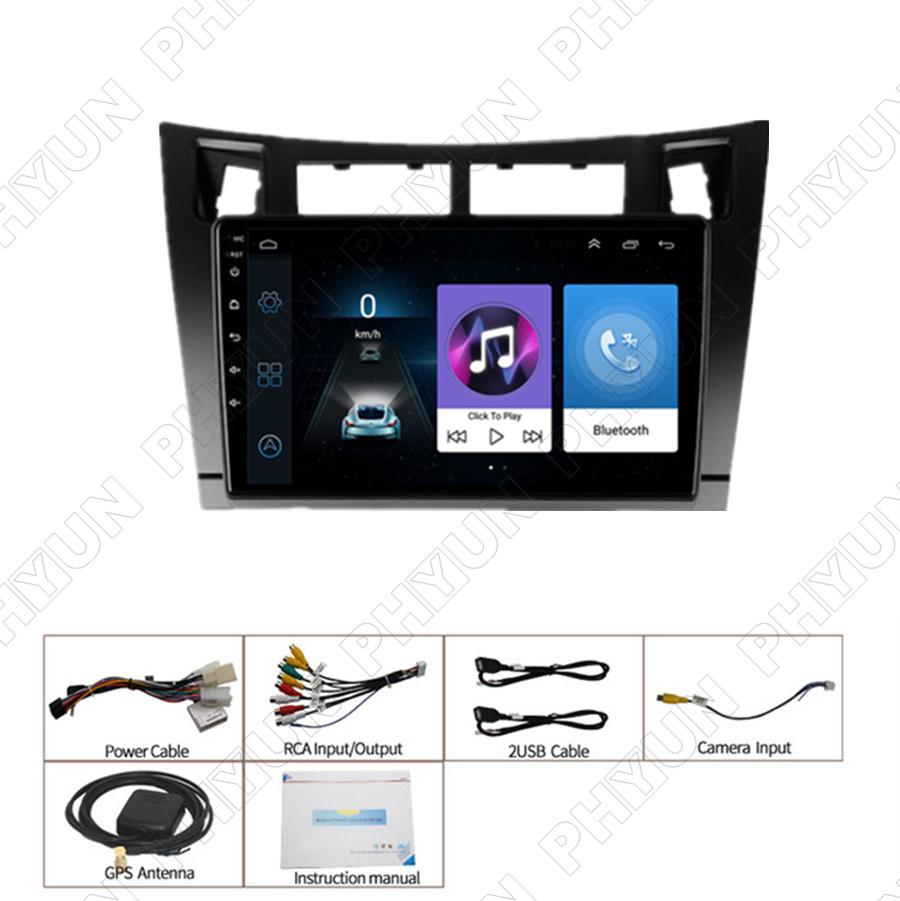 Navigazione autoradio Android 11 touchscreen per Toyota Yaris 2006-2011 -  CAR SOUND