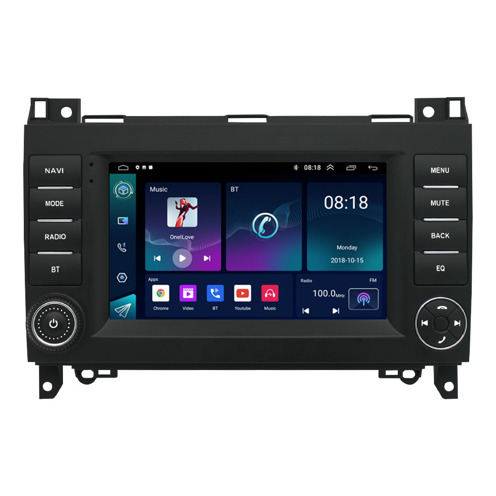 Erisin Android 10 Autoradio Bluetooth GPS Navi Für Mercedes Benz A/B