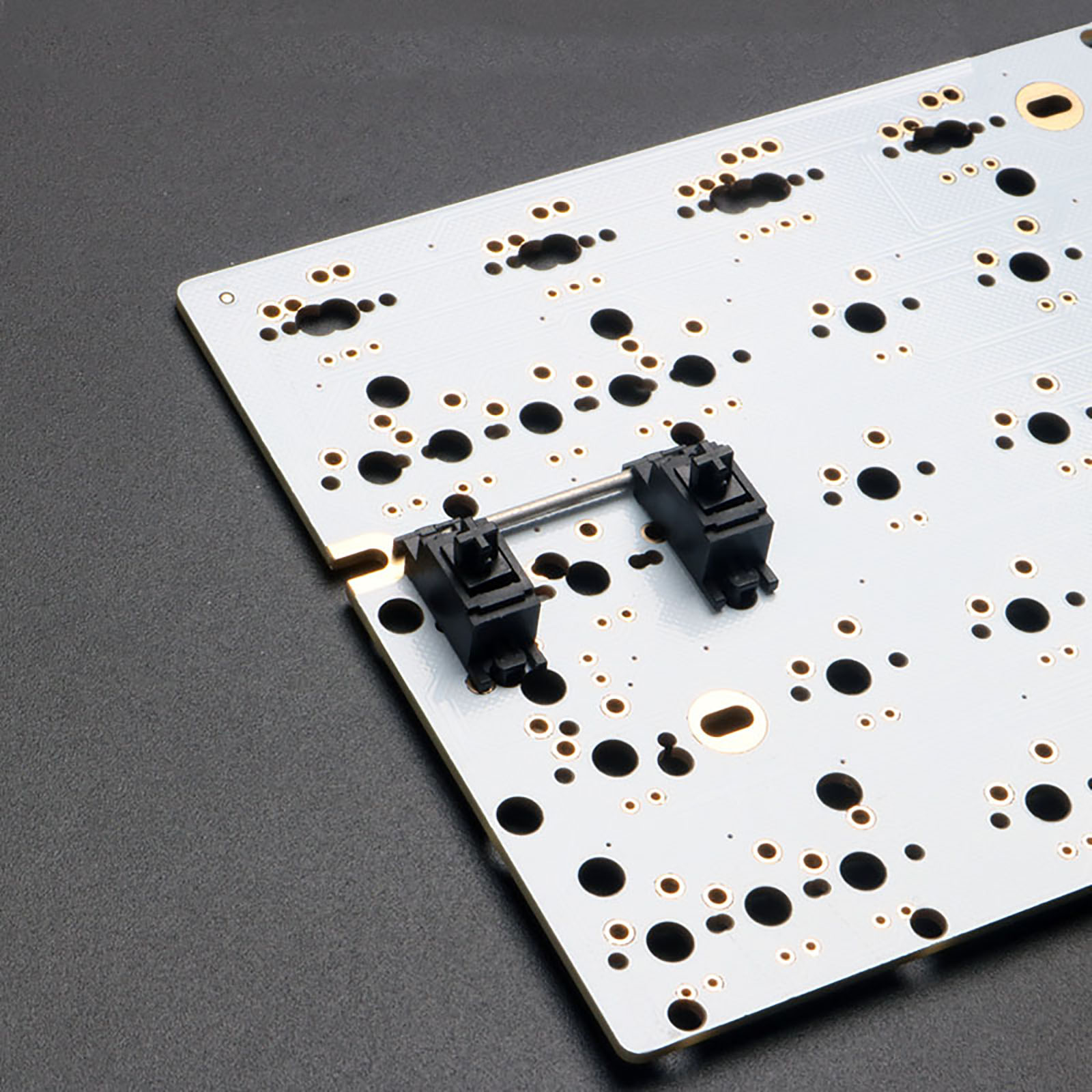 Clear PCB Satellite Axis 7u 6.25u 2u for Cherry Keyboard PlateMount
