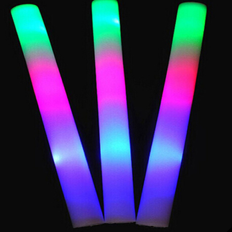 150 Glow Flashing Foam Sticks LED Light Up Wands Wholesale Wedding