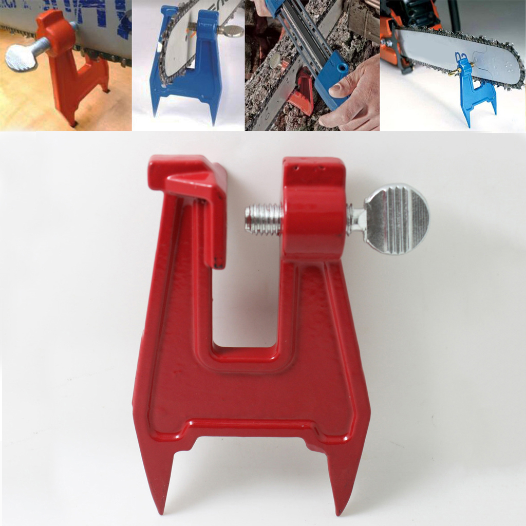 Chainsaw Sharpener Chain Filing Vise Stump Vice Fit For Stihl & All