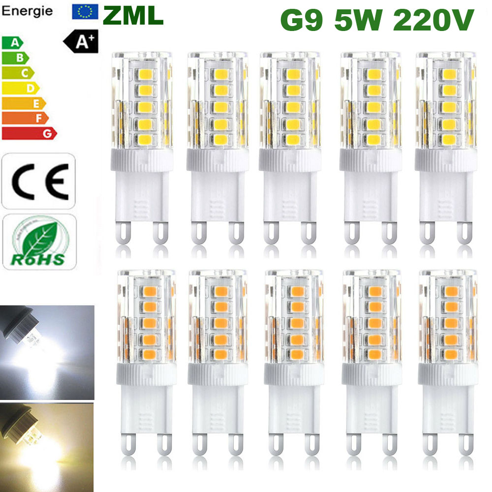 G9 LED 3W 5W 8W 220V Capsula lampadine di Lampada Alogena Risparmio Luce di  mais