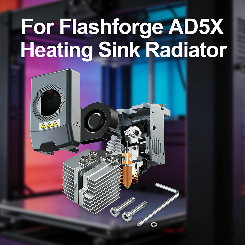 For Flashforge AD5X Hotend Heat Sink Radiator 3D Printer