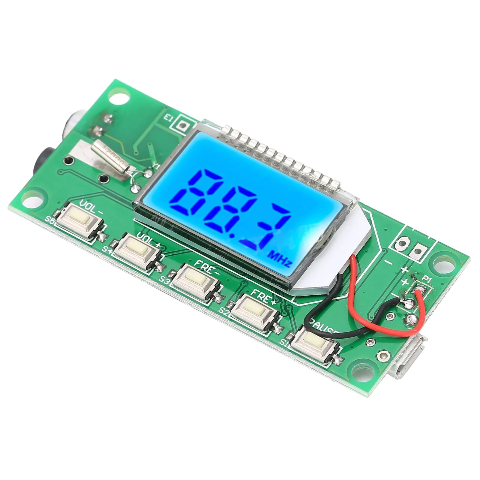 Multi-function FM Transmitter Module W/LCD Display FM Radio