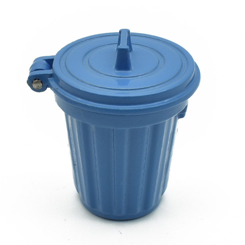 35 30mm Dollhouse Mini Trash Can Garbage Bin Furniture Kid Toy
