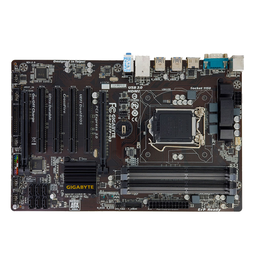 Gigabyte GA-Z87P-D3 For Z87 Intel LGA 1150 ATX Motherboard DDR3 TARJETA MAD 32GB