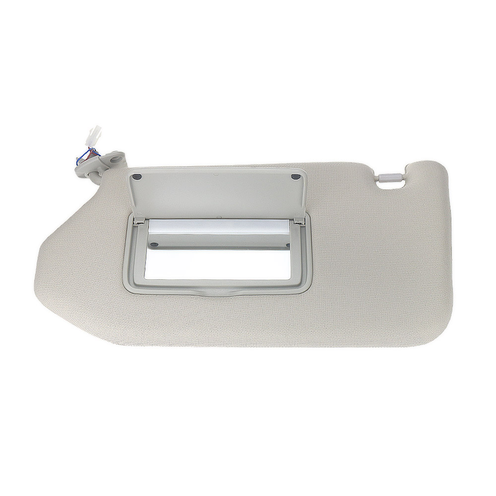 Gray Car Left Driver Side Sun Visor Sunshade Sunvisor For