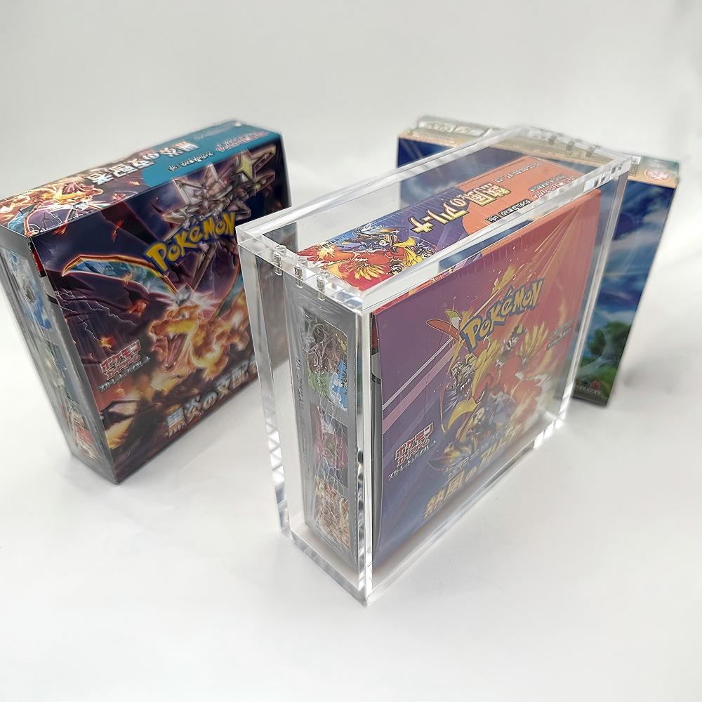Pokemon 151 Booster Bundle Case Acrylic Display Case For Pokemon 151  Japanese Booster Box  UV Protection & Handmade Pokemon TCG 151 Booster Box
