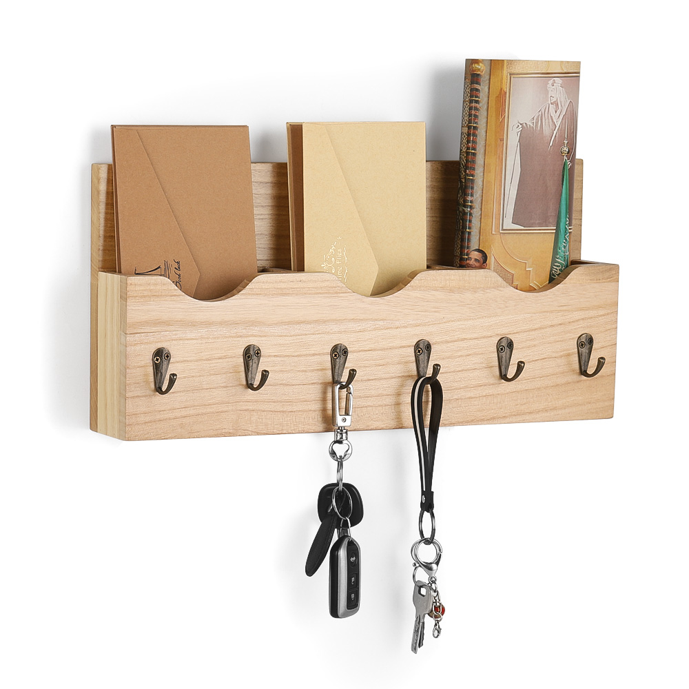 Key/&Letter Hanger Holder Storage Wall Hook Rack Organizer Mount Home Decor Door