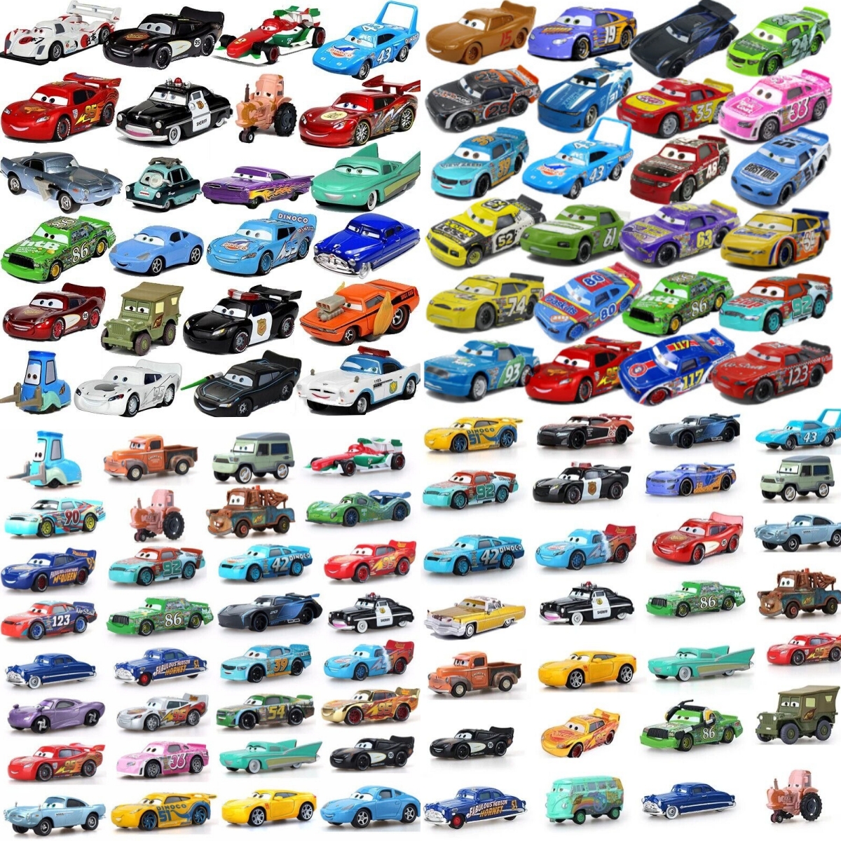 Disney Pixar Cars NO.74 SIDEWALL SHINE Diecast Model Toys