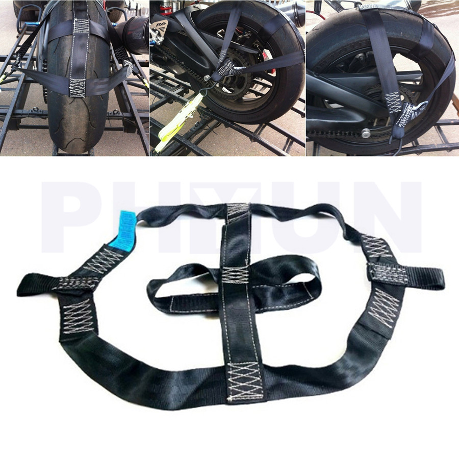 motorcycle wheel straps