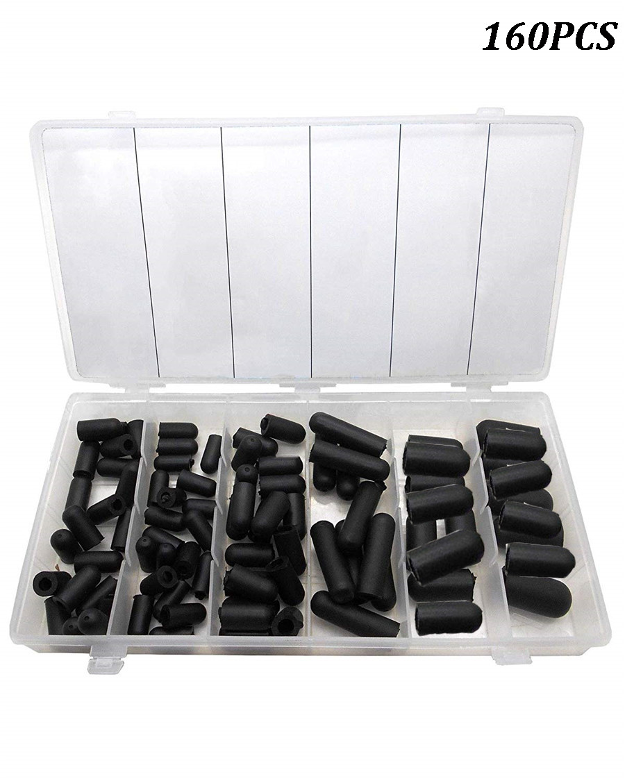 160x Rubber Carburetor & Vacuum Cap Assortment Kit Intake Vacuum Line 3/16 3/8" eBay