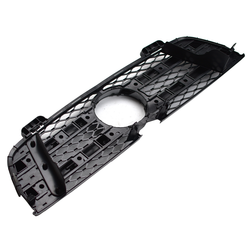 OEM Mercedes-Benz W164 GL320 GL450 Front Upper Grille - Brilliant Silver (164-88-01-85-9776)