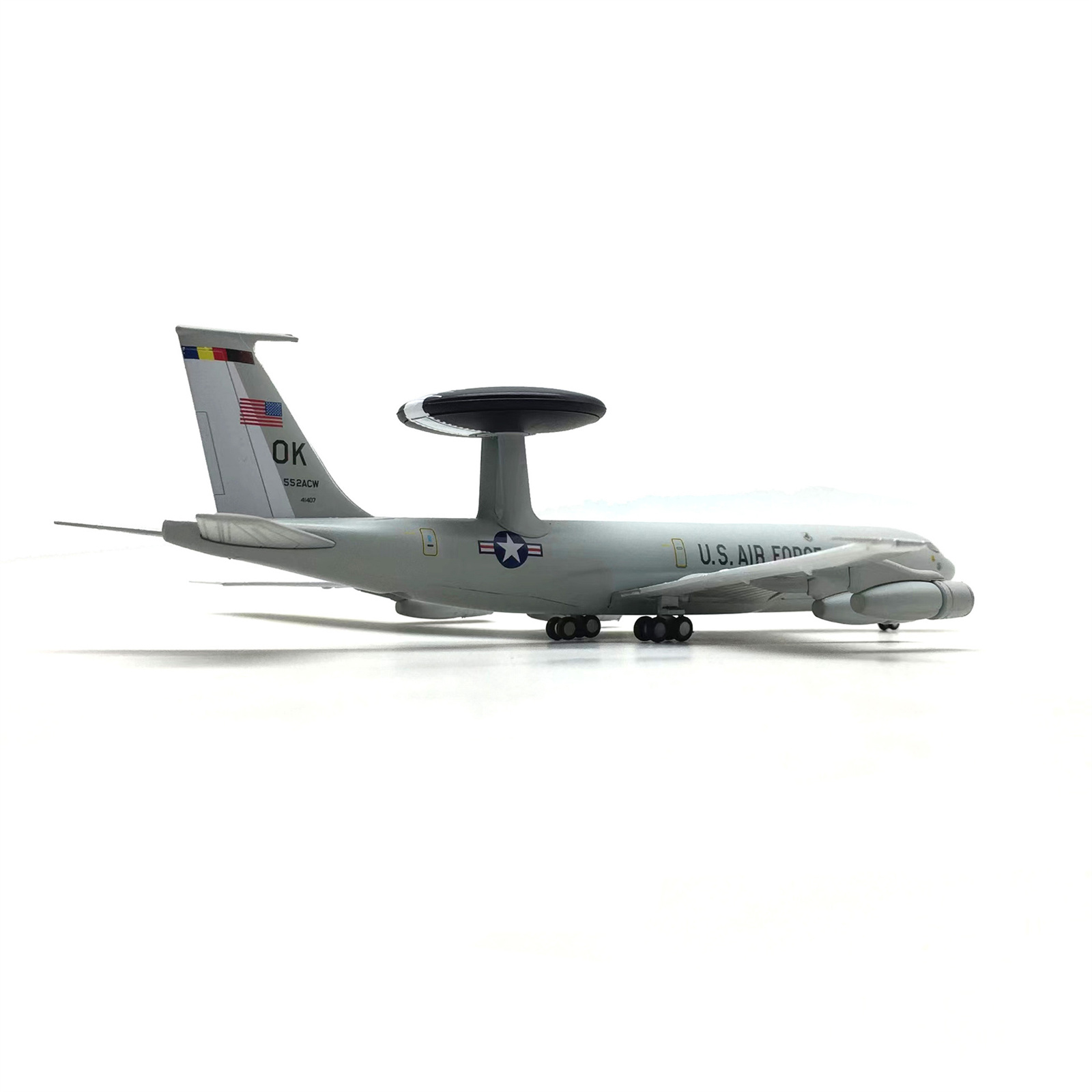 1/200 Scale US E-3 E3 Sentry AWACS Aircraft Model Plane Souvenir