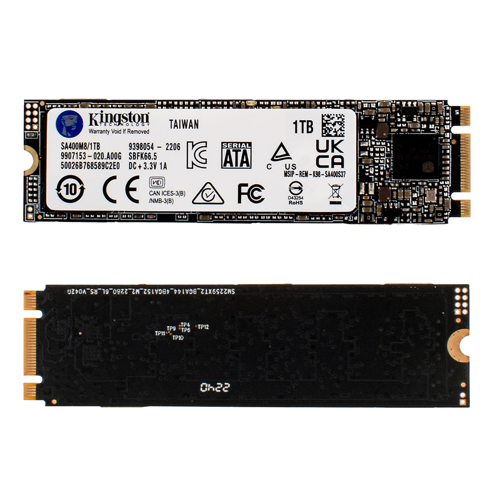 Kingston SSD A400 NGFF 1TB 2TB 480GB 2.5 Inch NVME PCle Solid