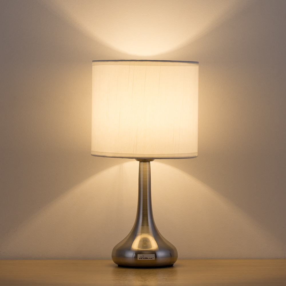 Haitral Bedside Table Lamp Small Modern Nightstand