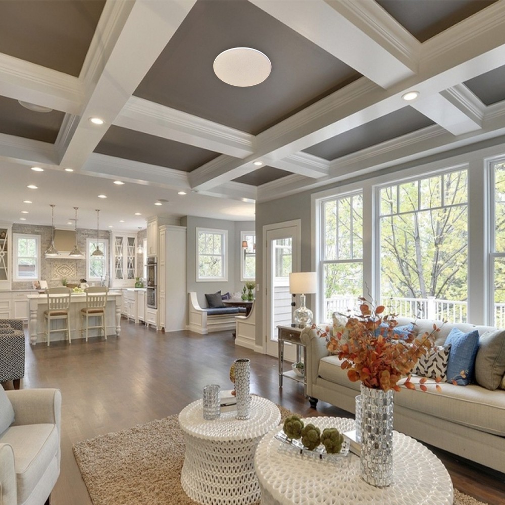 160 Watts 2 Way Flush Mount In Ceiling In Wall Speakers For Home