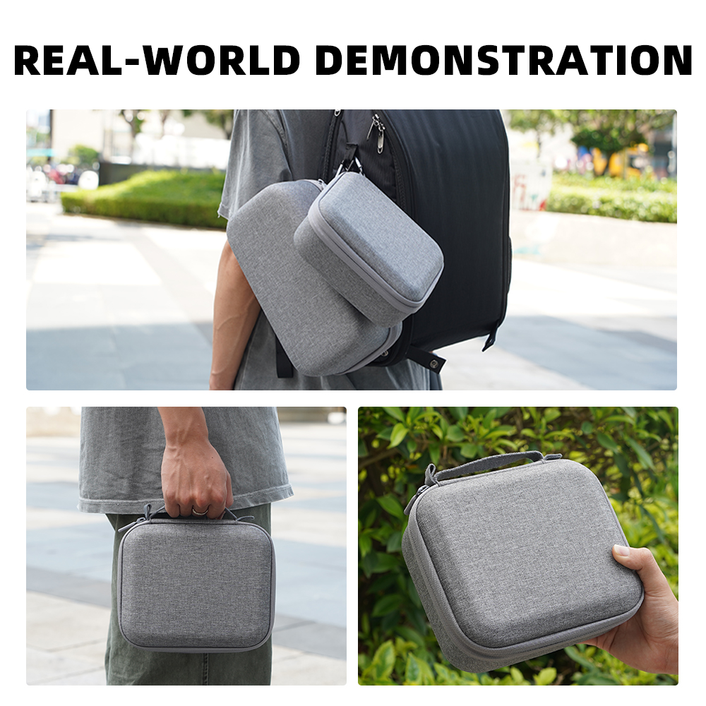 Custodia Da Trasporto Rigida EVA Per Telecomando DJI RC Pro 2 - Protezione Antiurto, Borsa Da Viaggio Con Moschettone