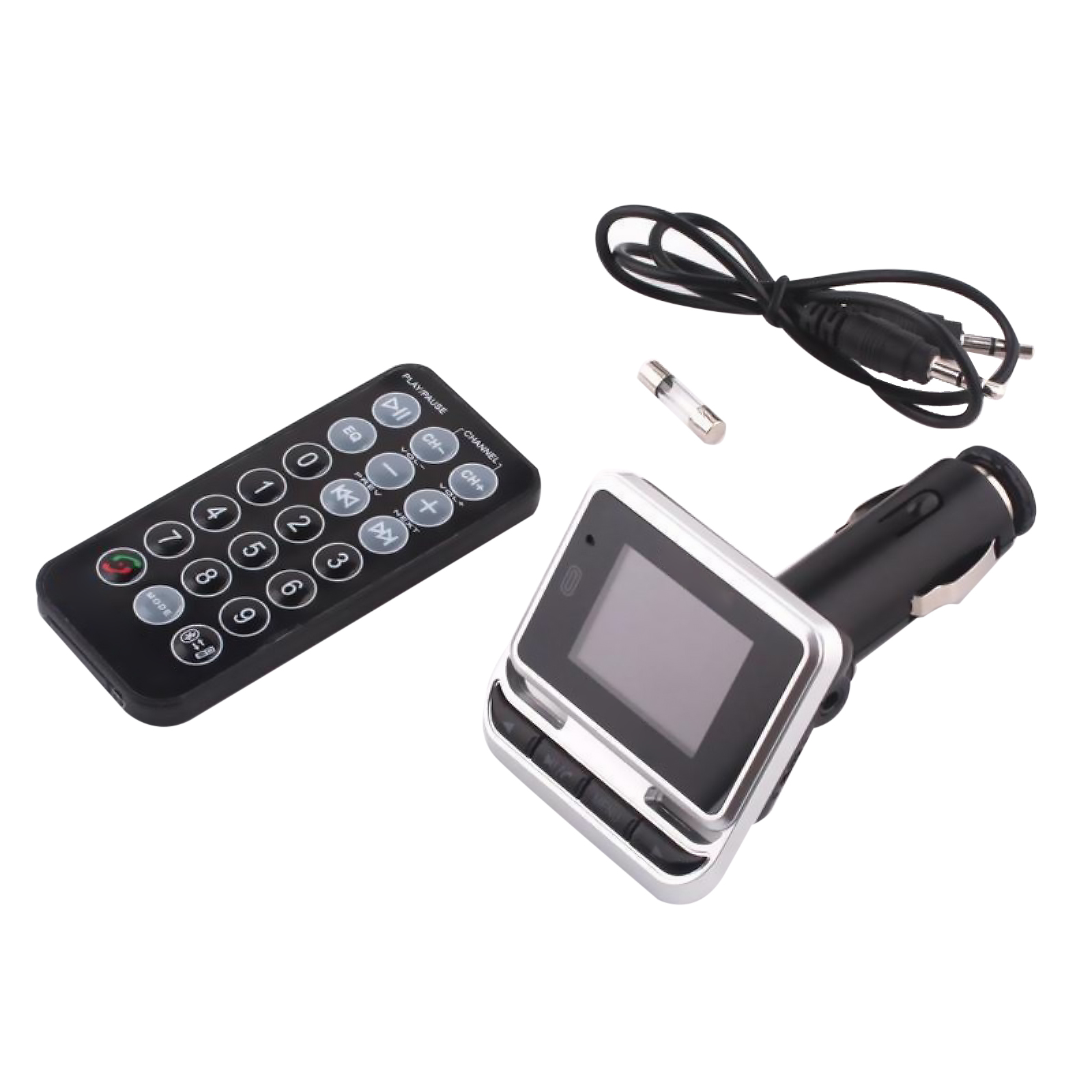 New Car Bluetooth FM Radio Transmitter Cigarette Lighter Radio Music Adapter 