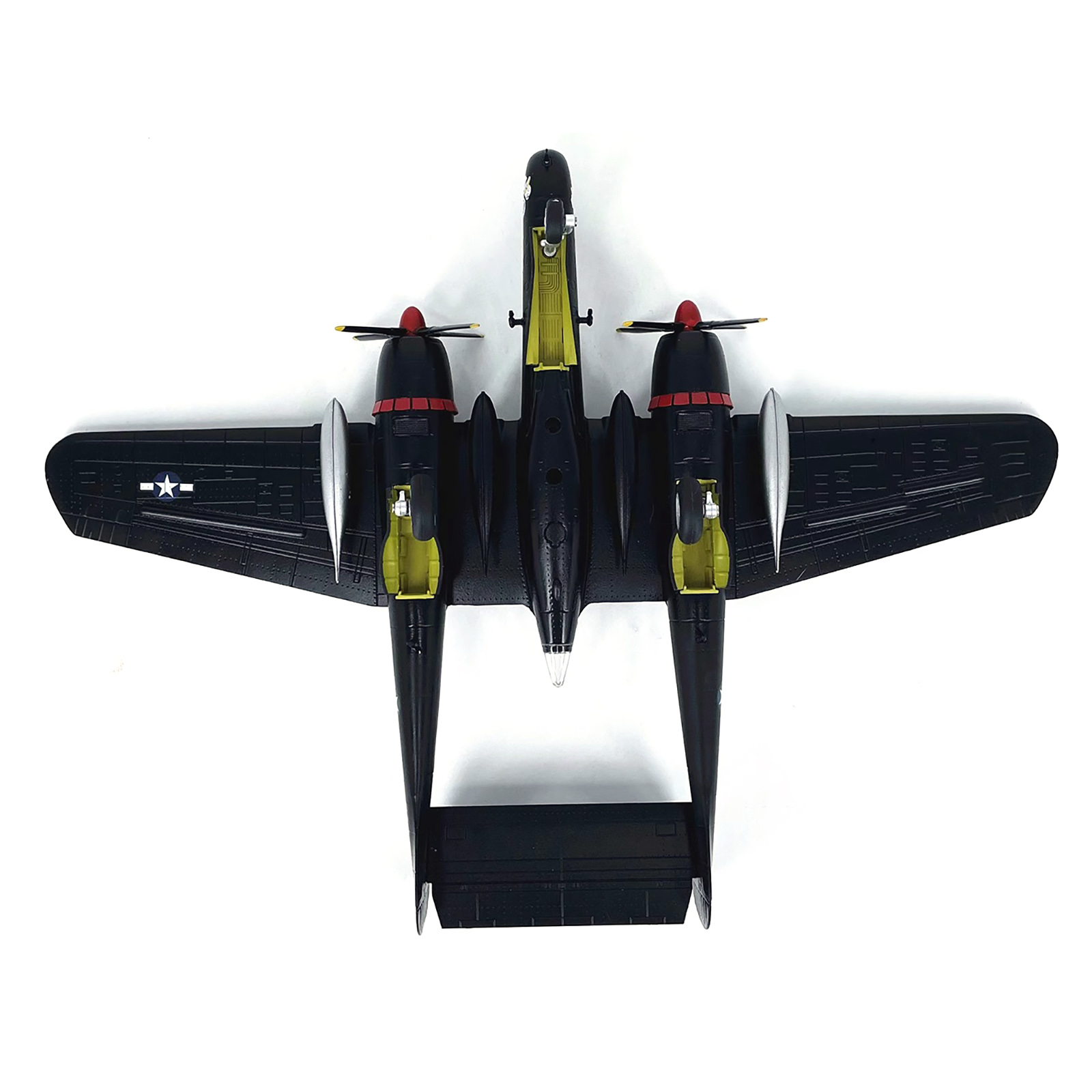 1/72 Scale WWII USA Air Force P-61B Black Widow Fighter Plane