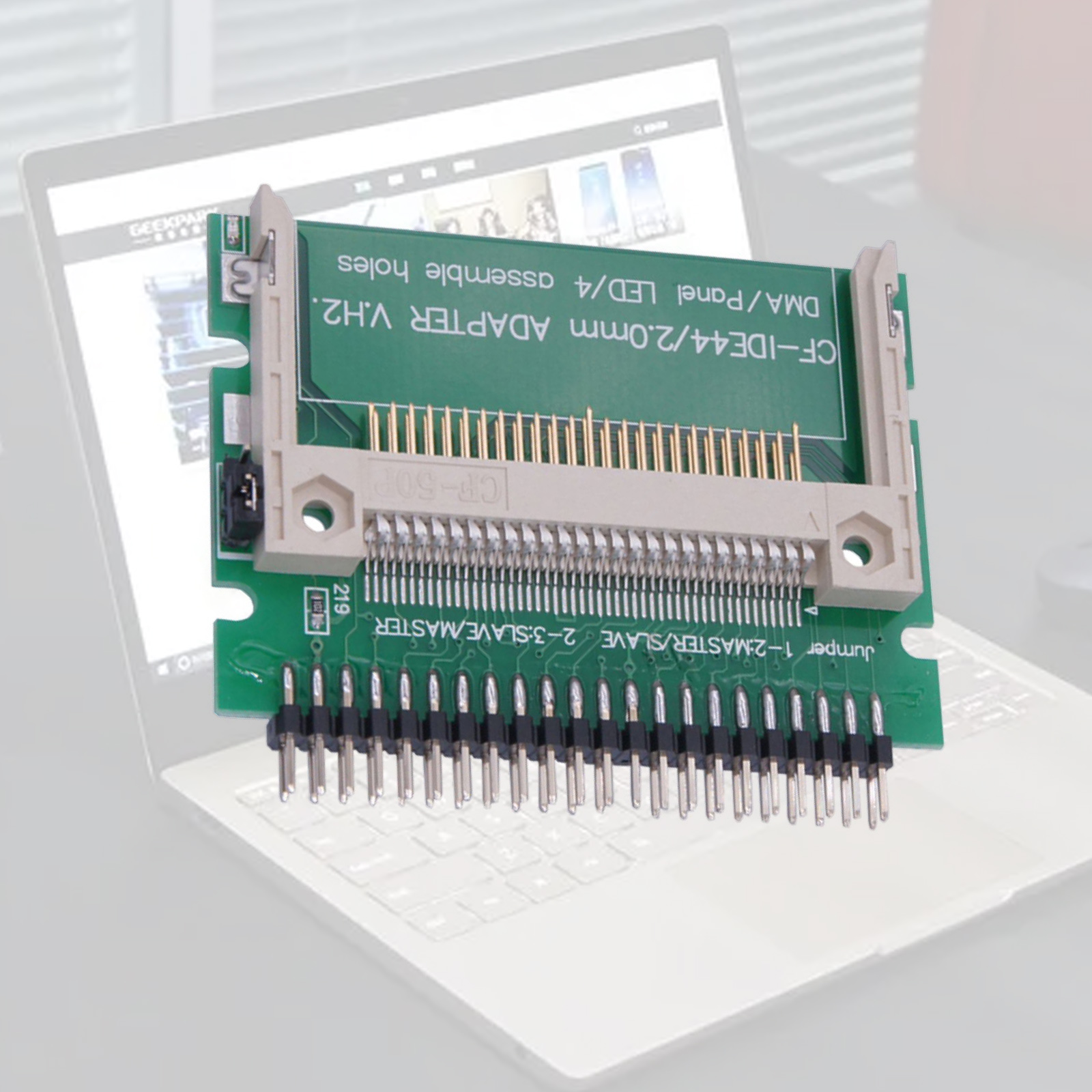 Adattatore IDE 44 Pin Maschio A Compact Flash Maschio - Per Recupero Dati E Retrocomputing - Foto 4