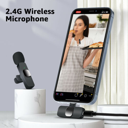 Ponovo Microfono Lavalier Wireless, Microfono per USB C Smartphone, Mini  Microfoni con Cancellazione del Rumore/Muto Durata 12 Ore per Video   Vlog Tiktok : : Strumenti Musicali