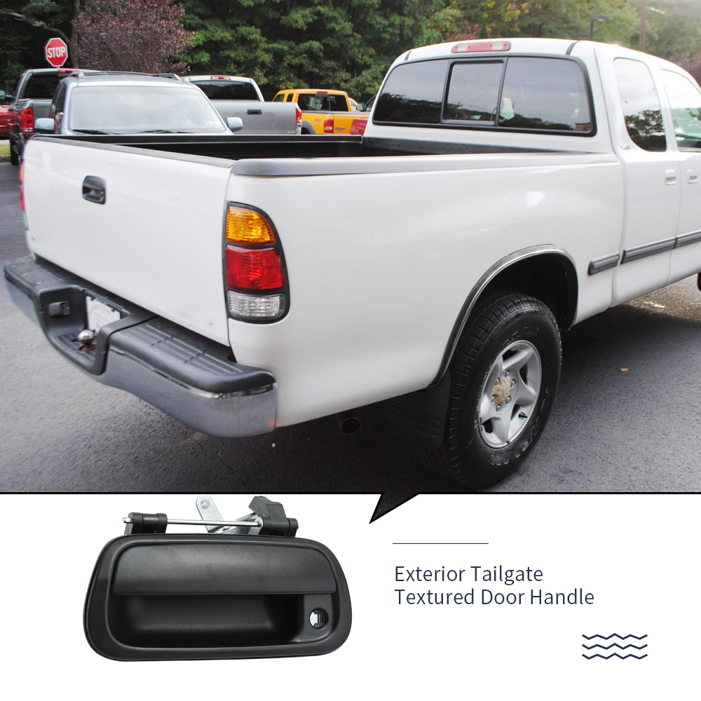 For 2000-2006 Toyota Tundra Pickup Truck Black Rear Tail Gate Tailgate