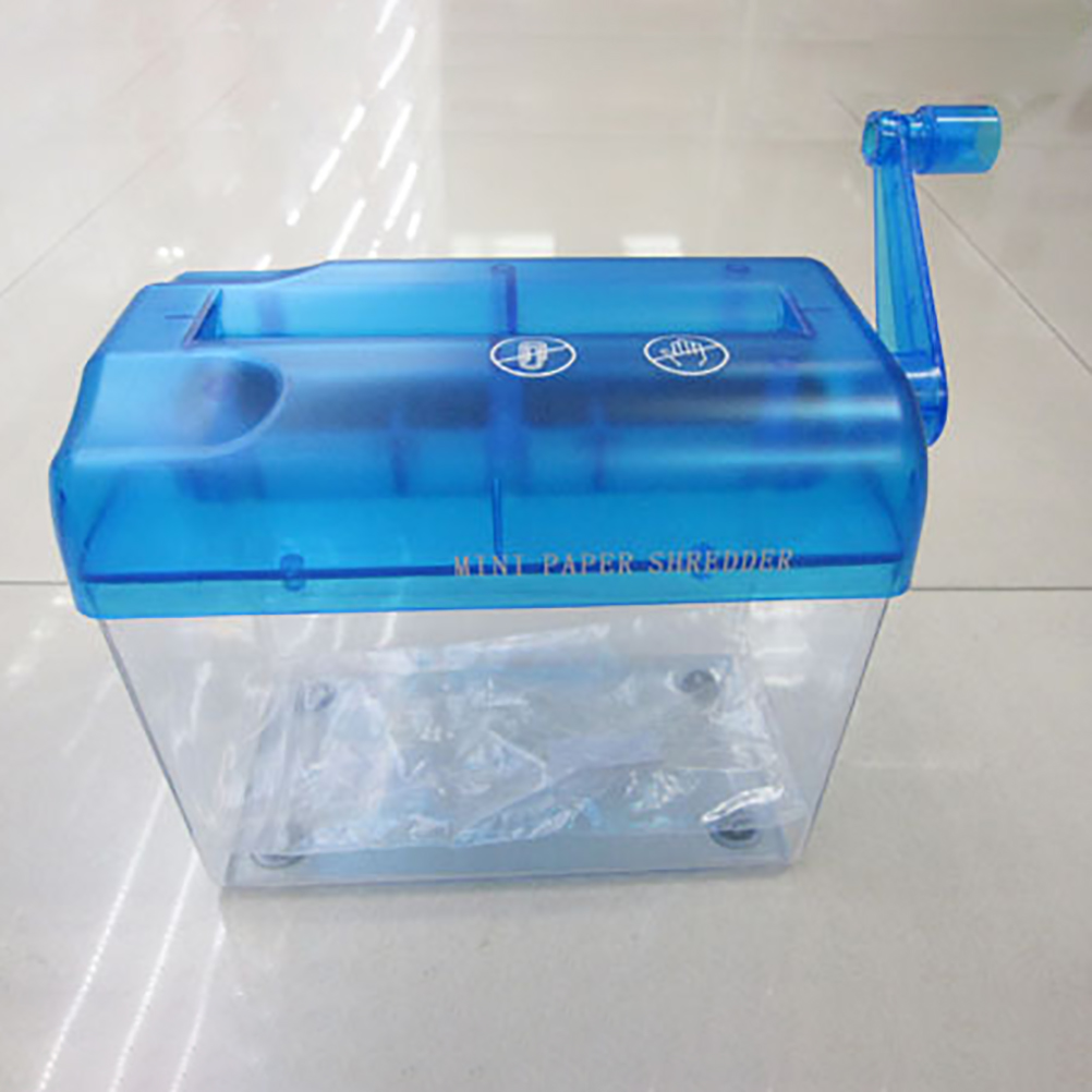 Paper Smash Machine Cardboard Shredder Mini Paper Shredder, Paper Cutting Smash Machine, A4 ...