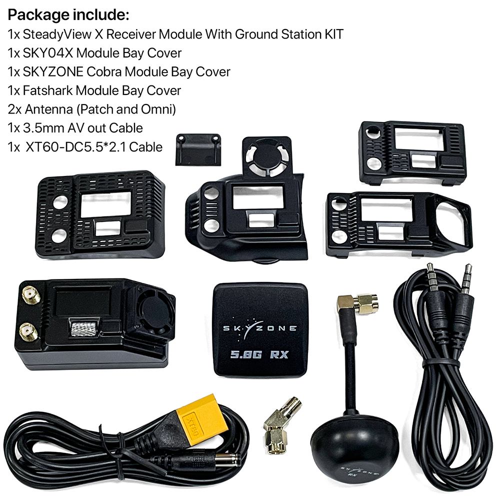 その他 sky plo GPS receiver SKYZONE Steadyview X 5G/5.8G Receiver Module Ground Station