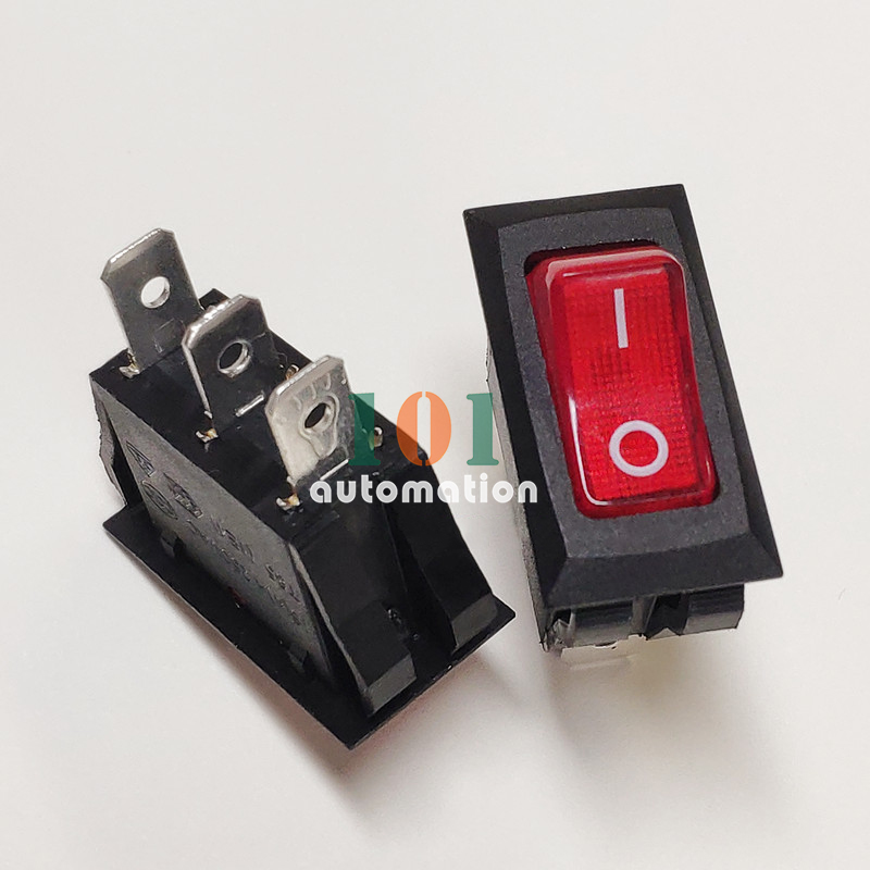 Switch Heater On Off Switch RK1-12-HS Heschen Rocker Switch ON-OFF SPST ...