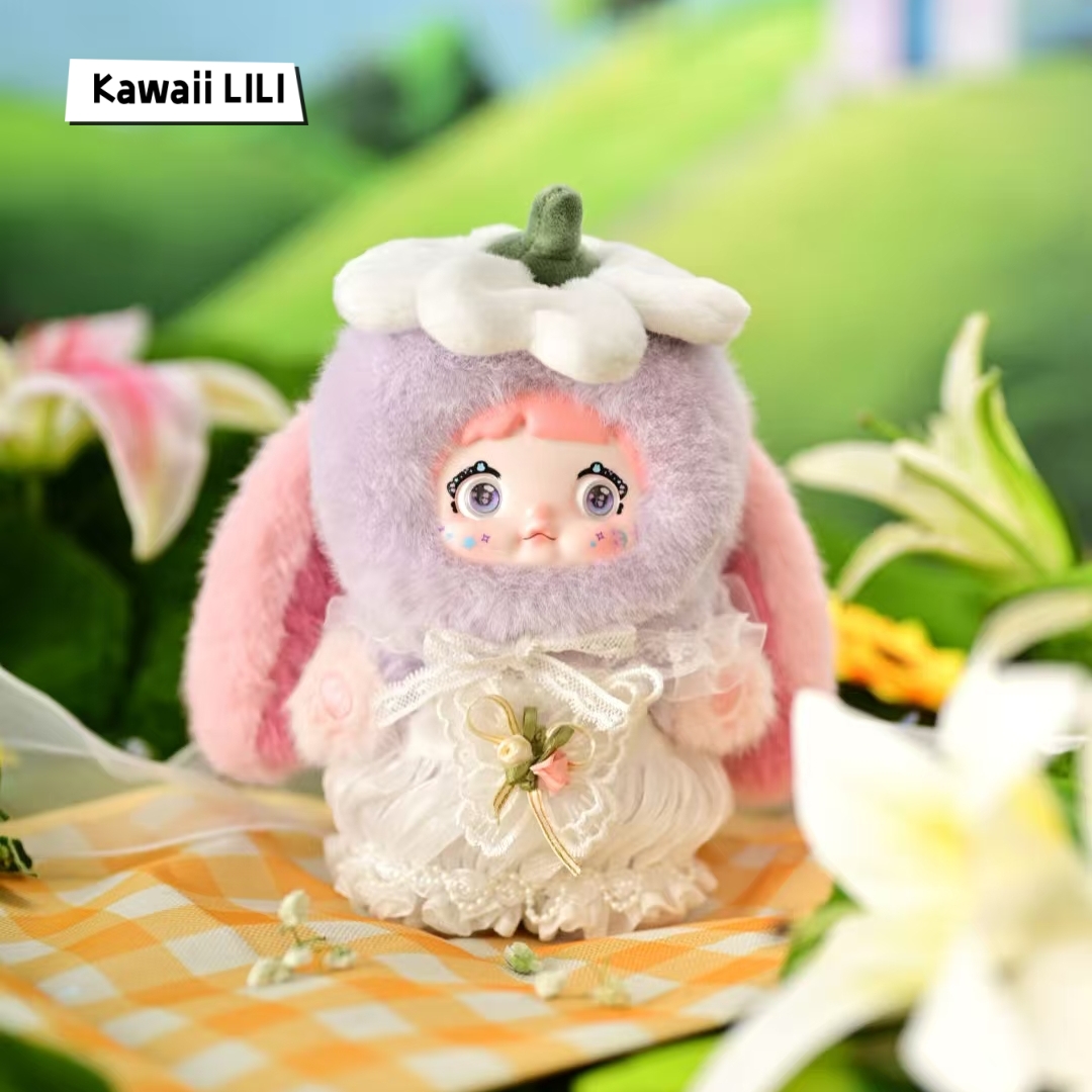 Hidden Lily Nommi Garden Rabbit Series Plush Vinyl Doll Confirmed