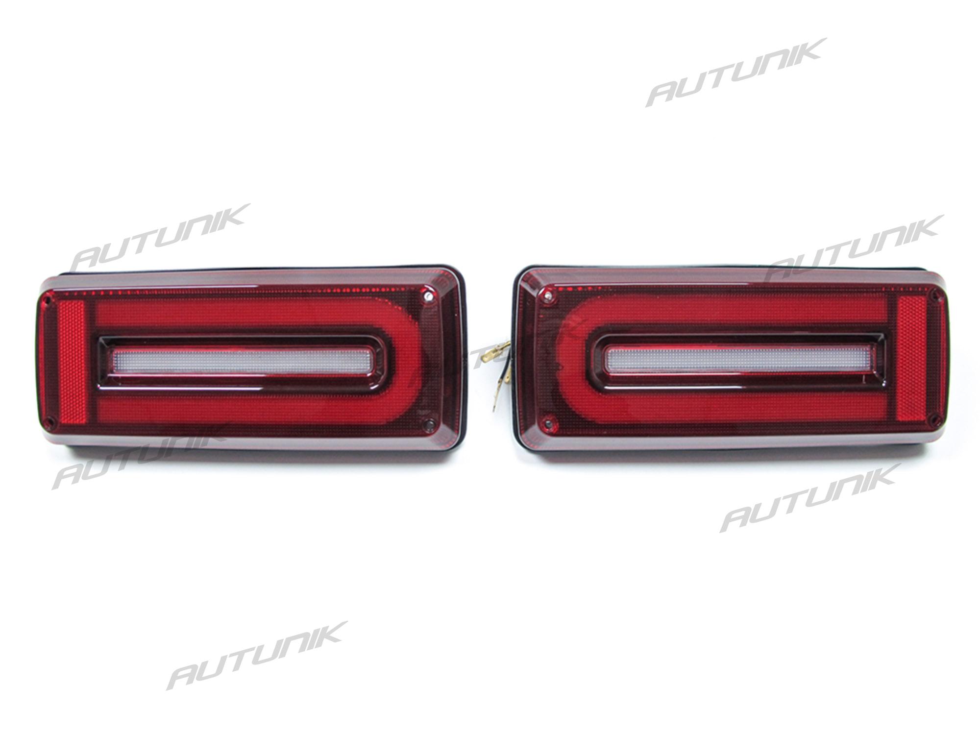 For 2010-2018 Mercedes W463 G500 G550 G63 LED Rear Tail Lights