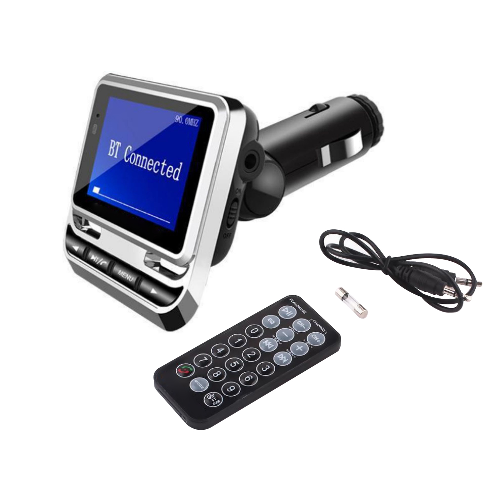cigarette port bluetooth New Car Bluetooth FM Radio Transmitter Cigarette Lighter Radio Music  Adapter