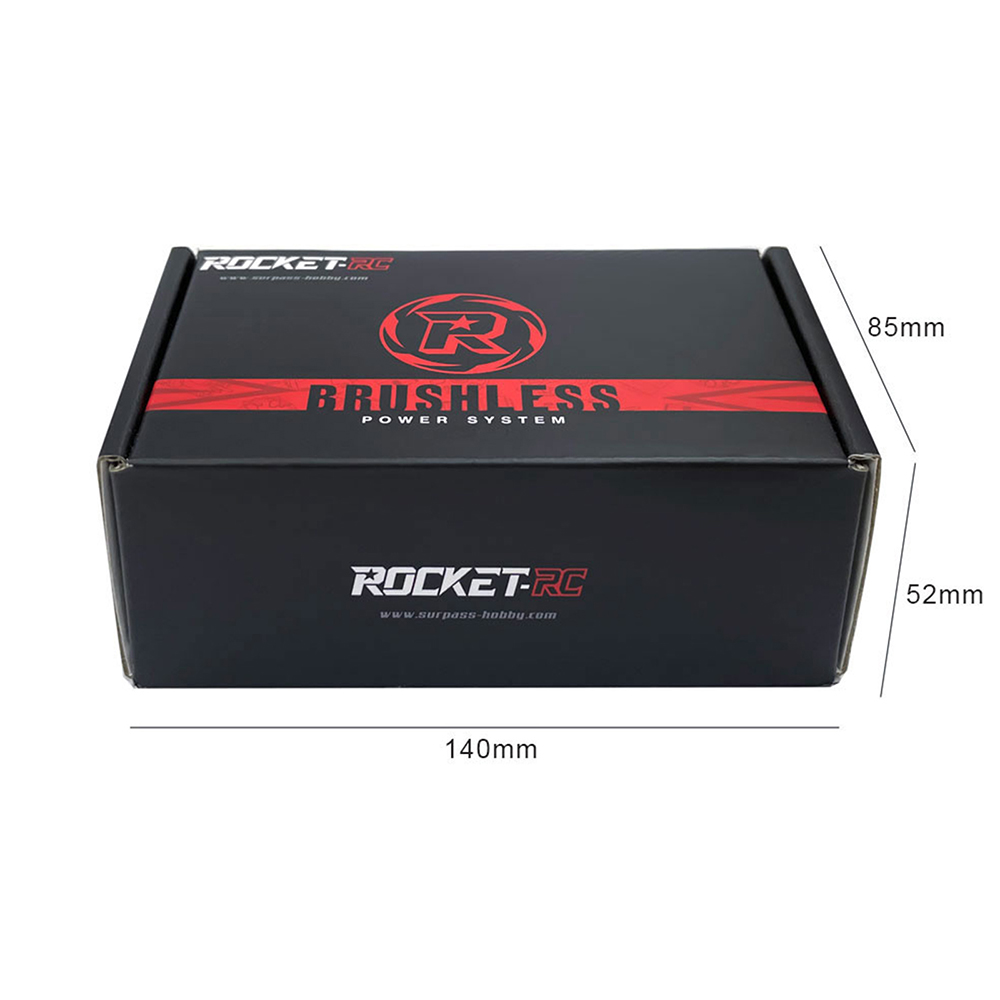 ホビーラジコン ROCKET-RC BBUSHLESS Surpass Hobby Rocket-RC Brushless Motor for 1/8 1/7 RC Car