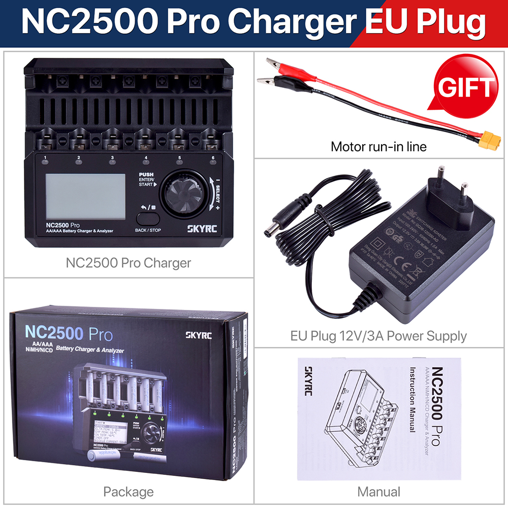 SKYRC MC3000 Battery Charger NC2500 Pro NC2200 Rechargeable SKYRC MC3000 Battery Charger NC2500 Pro NC2200 Rechargeable