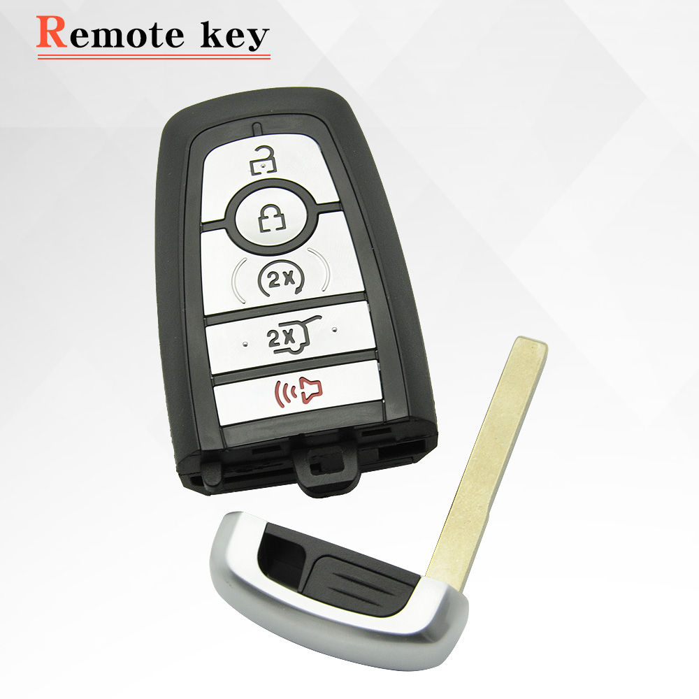 thumbnail image 2 of Genuine Ford OEM Smart Key Proximity Remote Fob – 17-22 Fusion, Edge, Mustang – 164-R8149, Uncut Blade Included 2 of 5