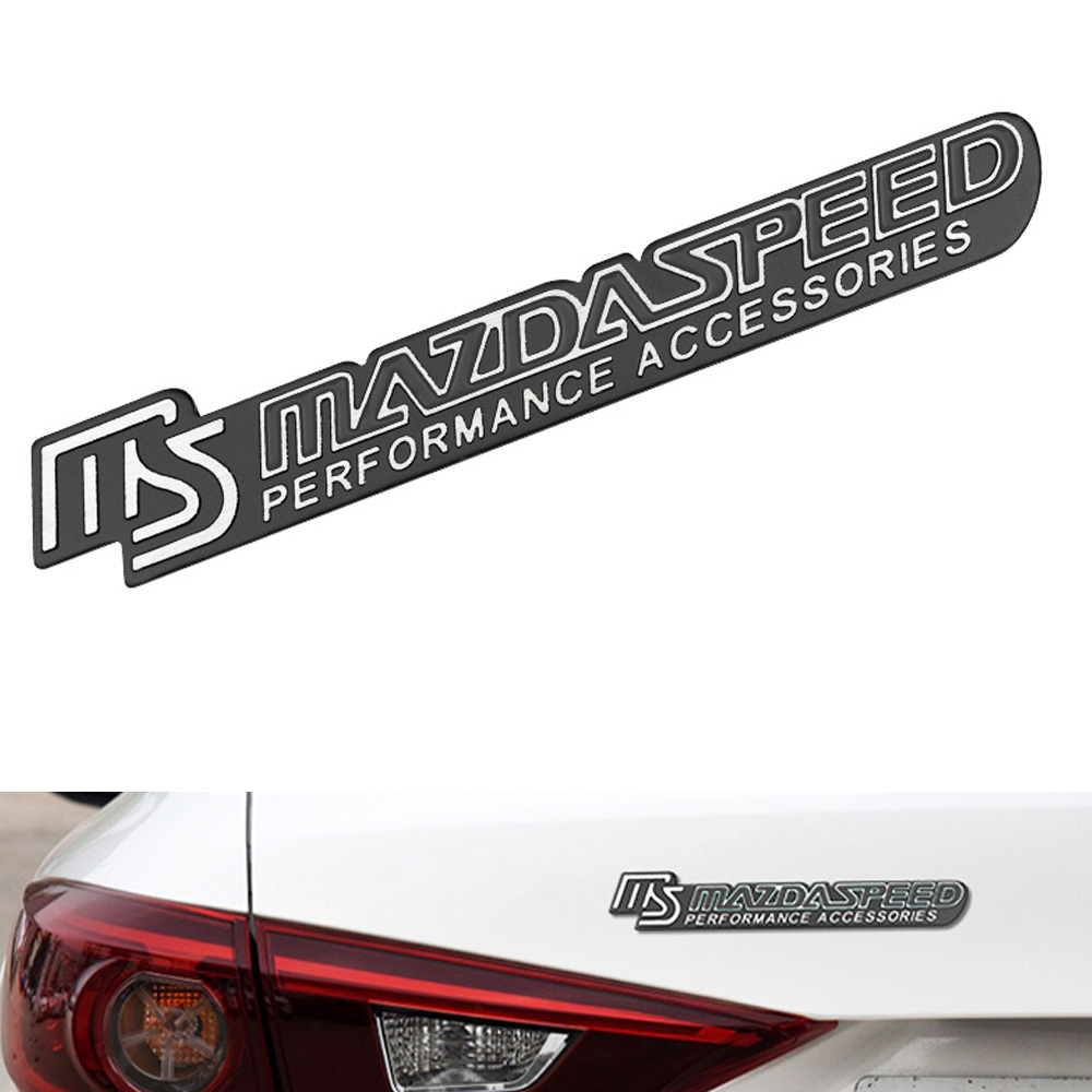 Autoaufkleber MS Mazdaspeed Emblem Aufkleber Aufkleber Logo Für Mazda 2 3 5  6 CX5 CX7 323 Axela Atenza Emblem Auto Modifizierte Karosserie Badge306o  Von 14,78 €