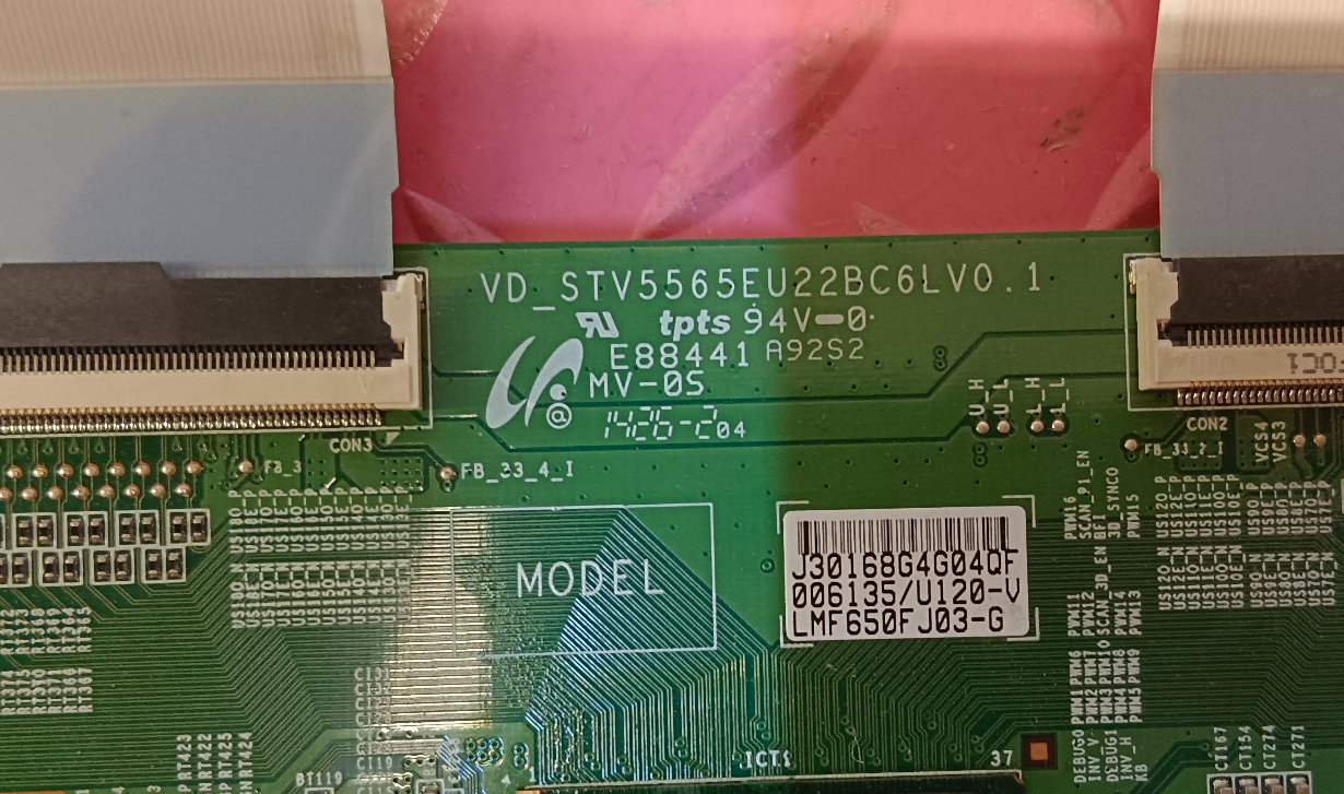 【スーパーセール】 UA65HU9800J Samsung Original logic VD board その他