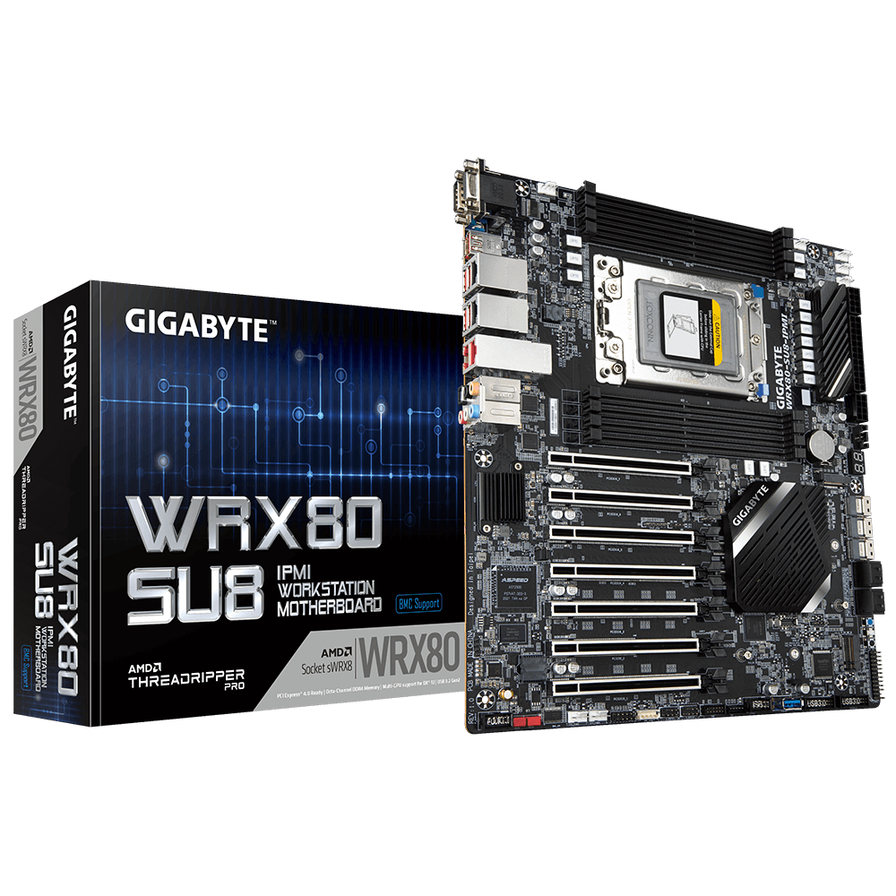 AMD Ryzen Threadripper Pro 3995wx+Gigabyte WRX80-SU8-IPMI